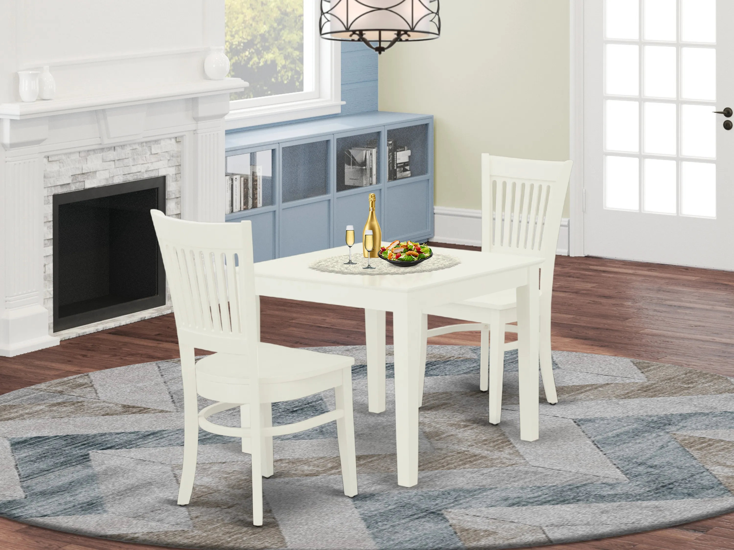 Red Barrel Studio® Alyxander - Rubberwood Dining Table Set